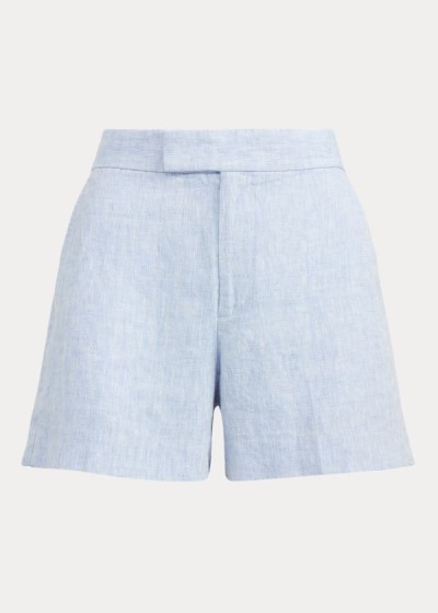 Polo Ralph Lauren Linen Shorts Dame Danmark (VWDEJ0318)